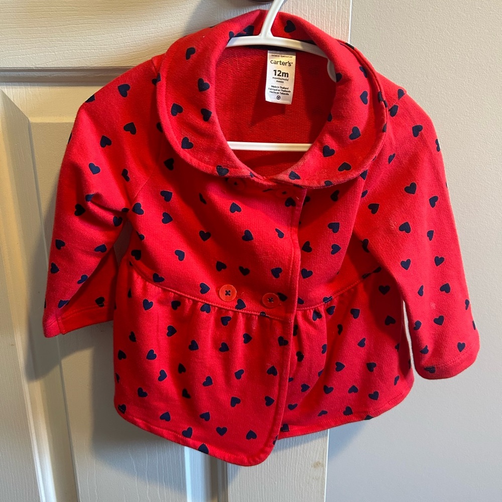 Carters 12m Baby Girl Jacket